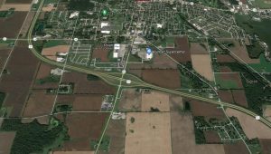 Bradley Company had an 84-acre land listing near the intersection of US 25 and US 31 in Rochester, Indiana.