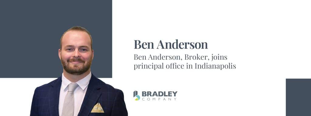 Ben Anderson, Broker, joins principal office in Indianapolis